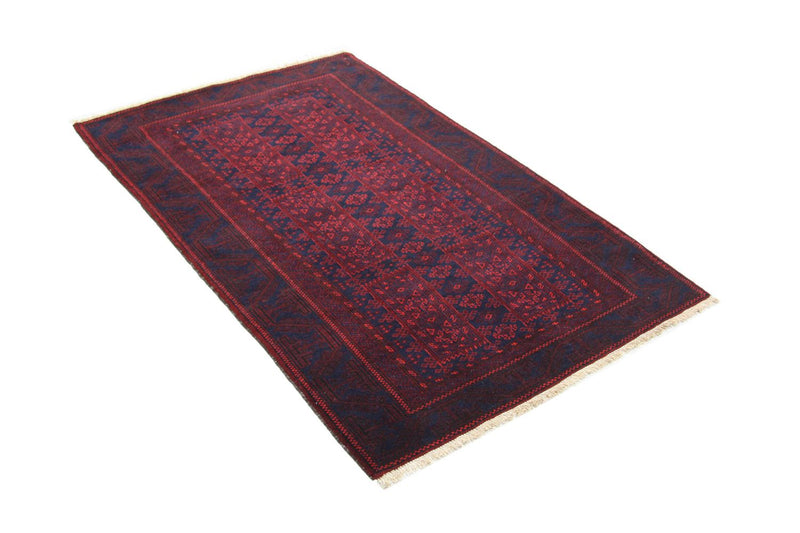 Tappeto afgano - 155 x 100 cm - rosso