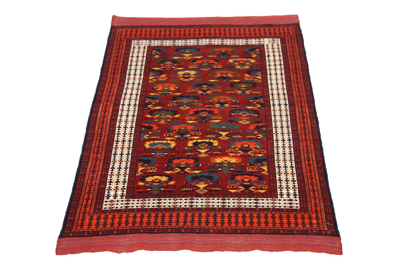 Tappeto afgano - 160 x 130 cm - ruggine