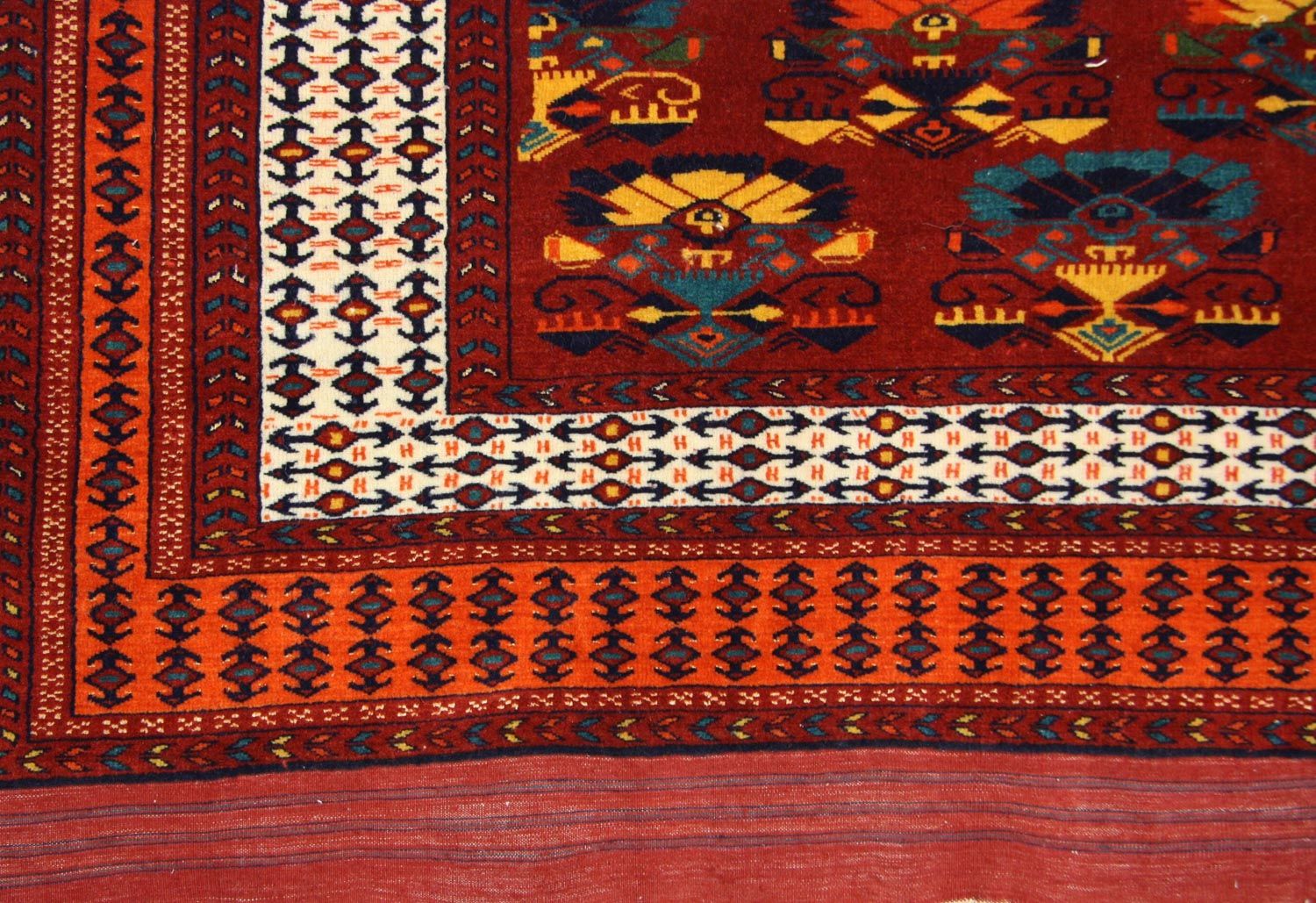 Tappeto afgano - 160 x 130 cm - ruggine