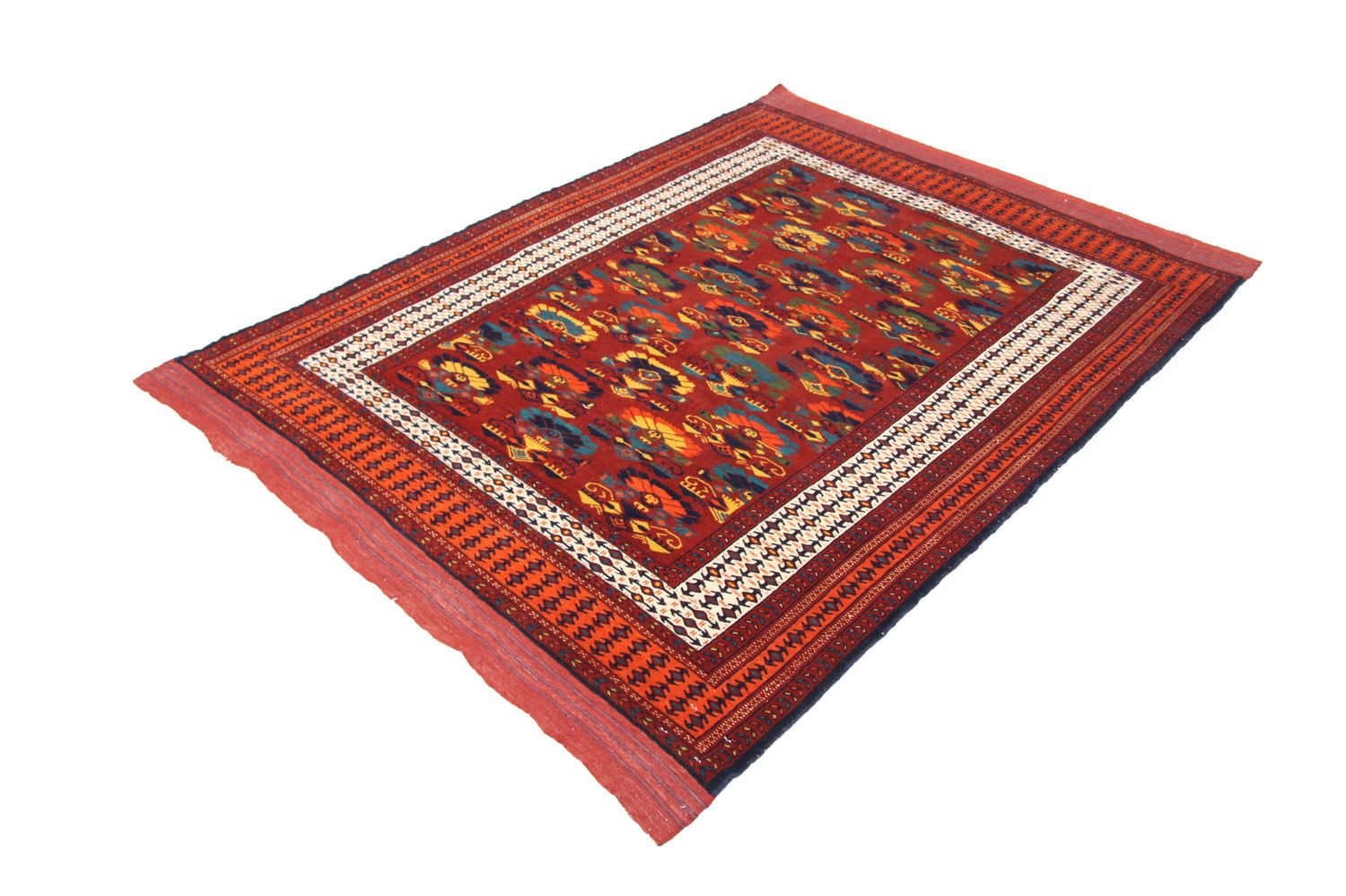 Tappeto afgano - 160 x 130 cm - ruggine