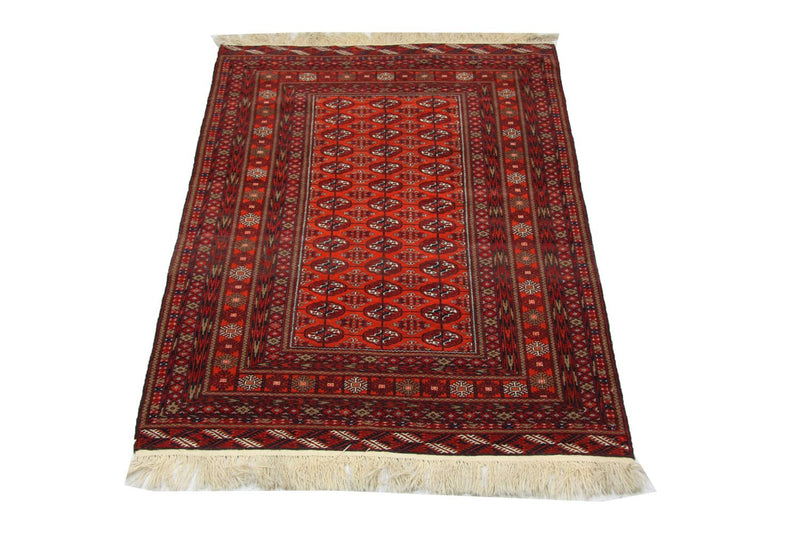 Tappeto afgano - 193 x 134 cm - rosso