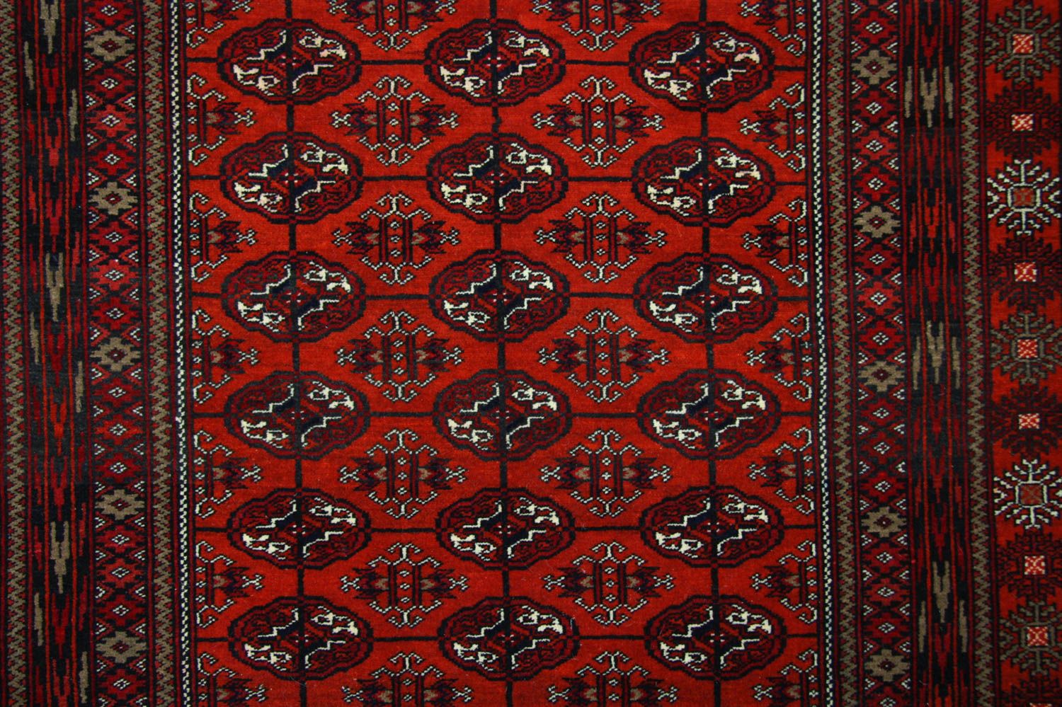Tappeto afgano - 193 x 134 cm - rosso