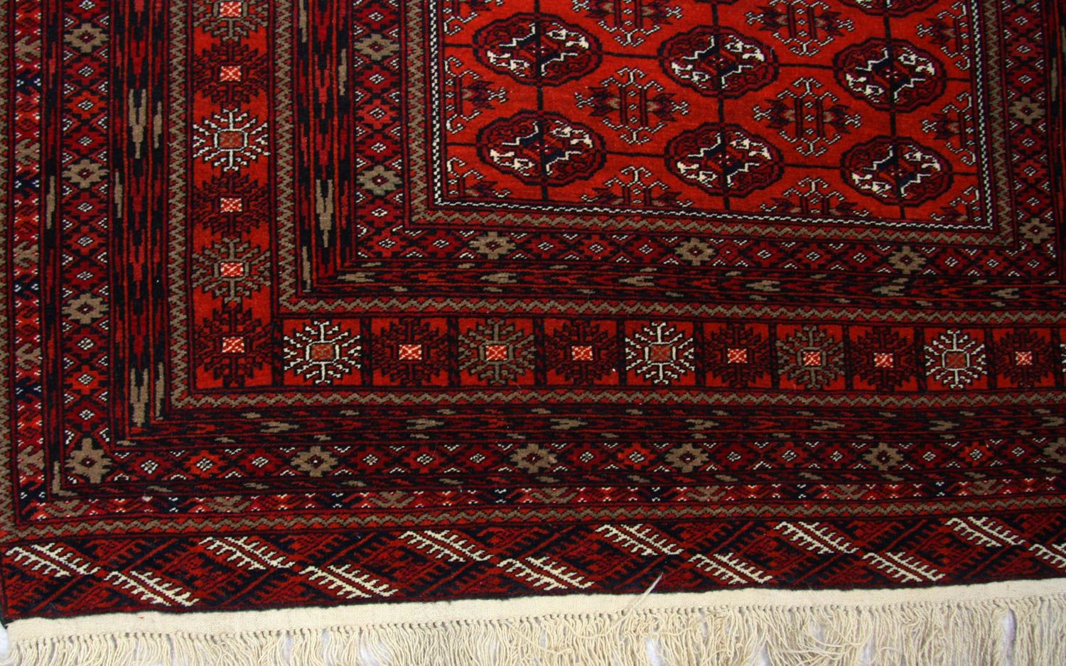 Tappeto afgano - 193 x 134 cm - rosso