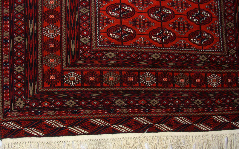 Tappeto afgano - 193 x 134 cm - rosso