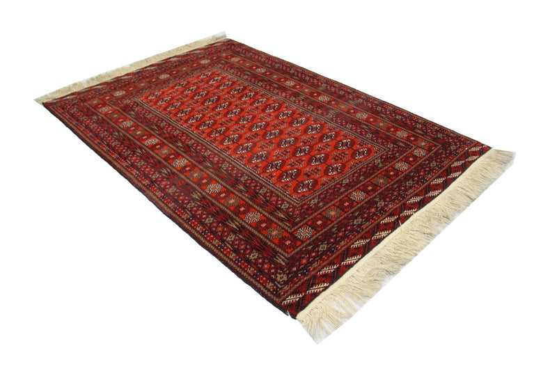 Tappeto afgano - 193 x 134 cm - rosso
