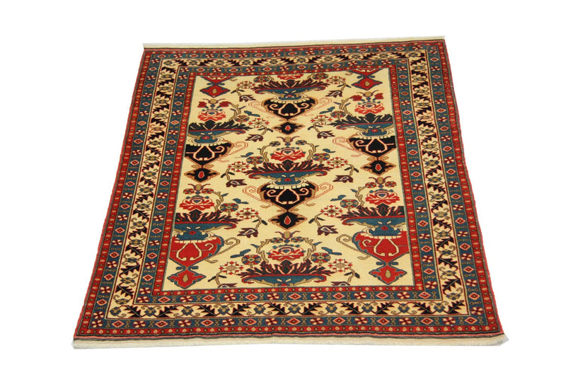 Tappeto afgano - 135 x 114 cm - beige