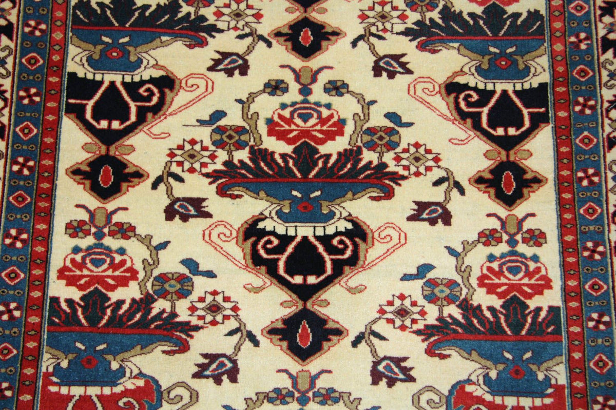 Tappeto afgano - 135 x 114 cm - beige