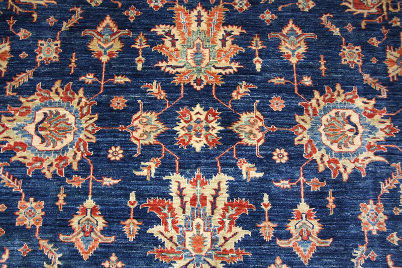 Tappeto Ziegler - Kazak - 303 x 246 cm - blu