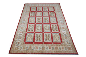 Tappeto Ziegler - 337 x 207 cm - rosso