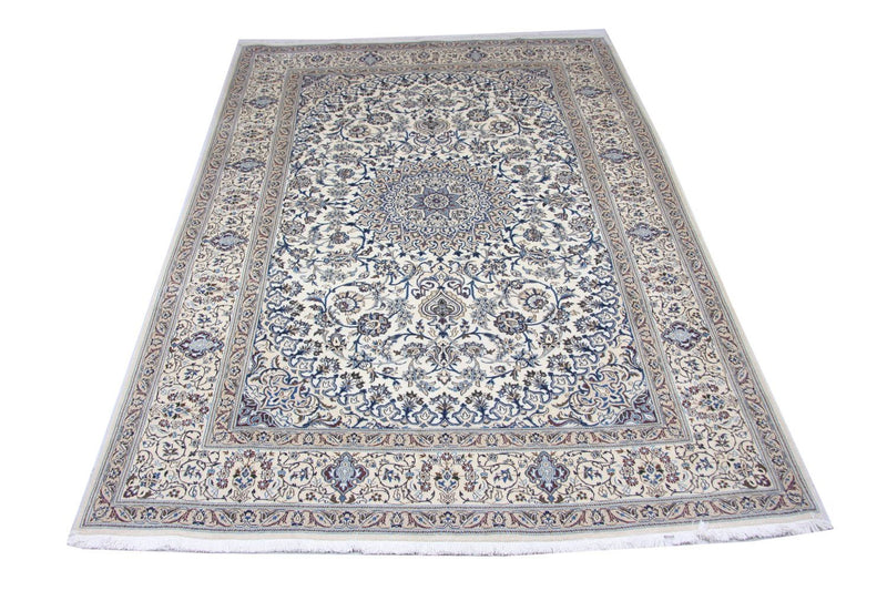 Tappeto Persero - Nain - 359 x 251 cm - blu