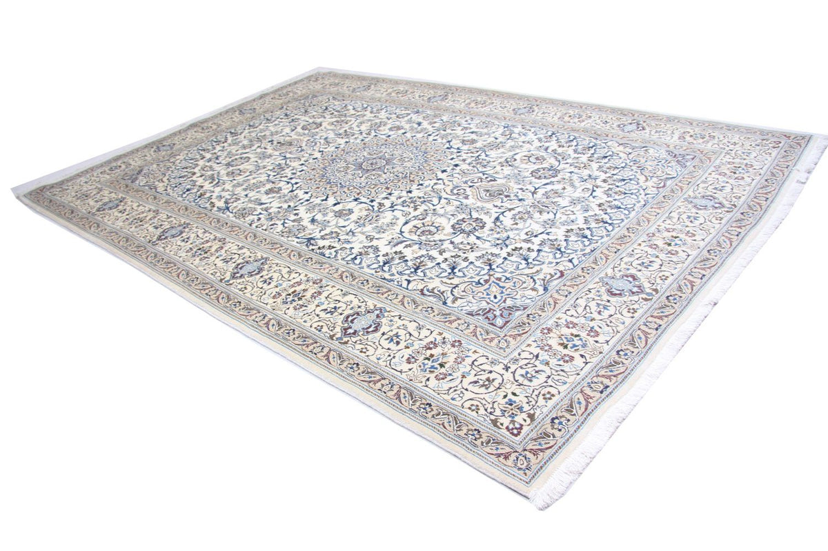 Tappeto Persero - Nain - 359 x 251 cm - blu