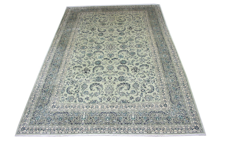 Tappeto Persero - Keshan - 362 x 251 cm - blu