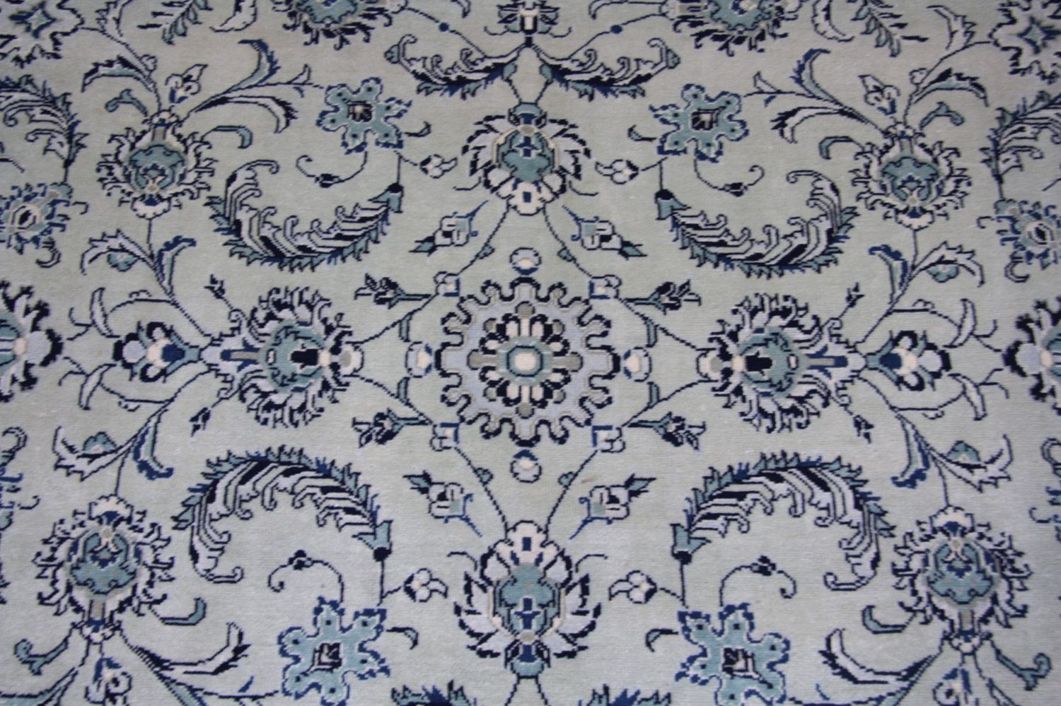 Tappeto Persero - Keshan - 362 x 251 cm - blu