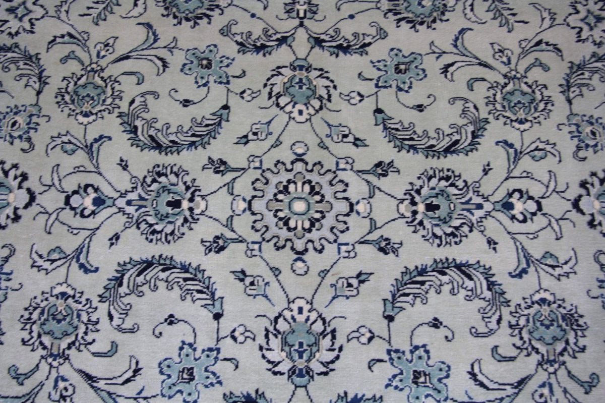 Tappeto Persero - Keshan - 362 x 251 cm - blu