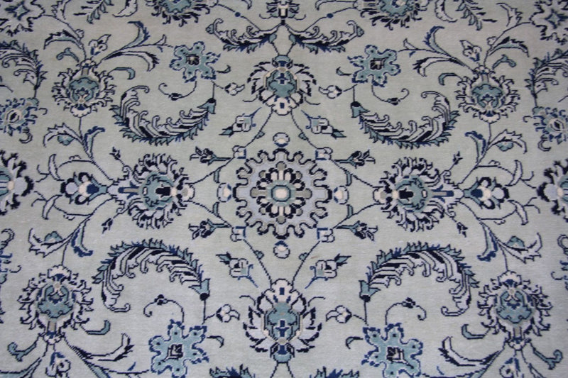 Tappeto Persero - Keshan - 362 x 251 cm - blu
