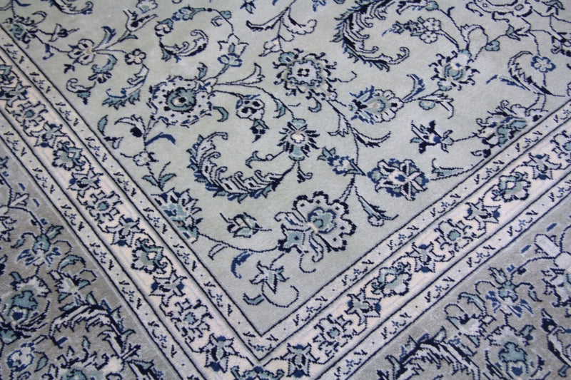 Tappeto Persero - Keshan - 362 x 251 cm - blu