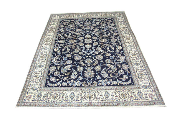 Tappeto Persero - Nain - 334 x 245 cm - blu scuro