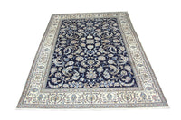 Tappeto Persero - Nain - 334 x 245 cm - blu scuro