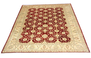 Tappeto Ziegler - 299 x 251 cm - rosso
