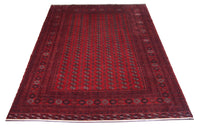 Tappeto afgano - Bukhara - 338 x 258 cm - rosso