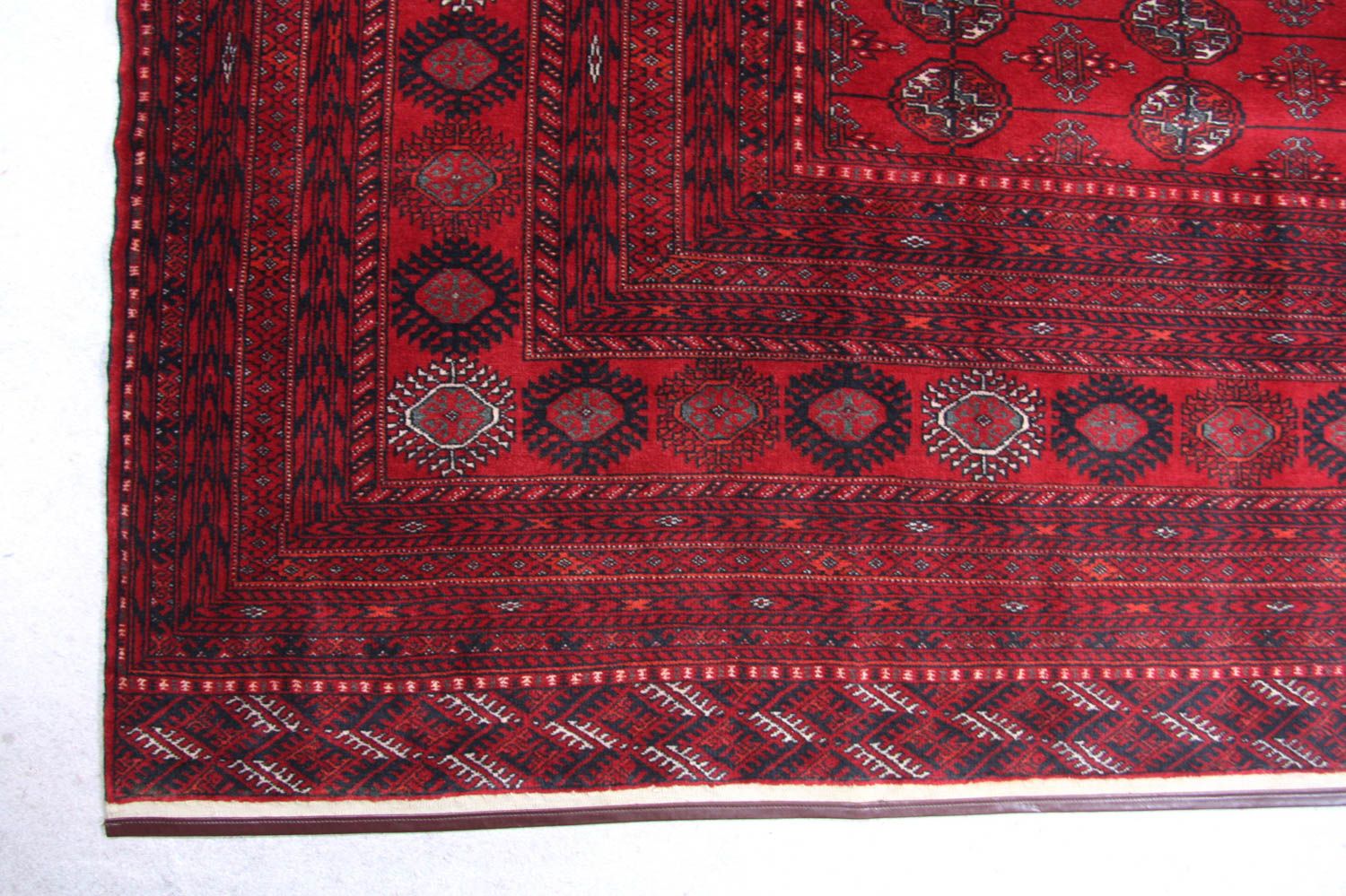 Tappeto afgano - Bukhara - 338 x 258 cm - rosso