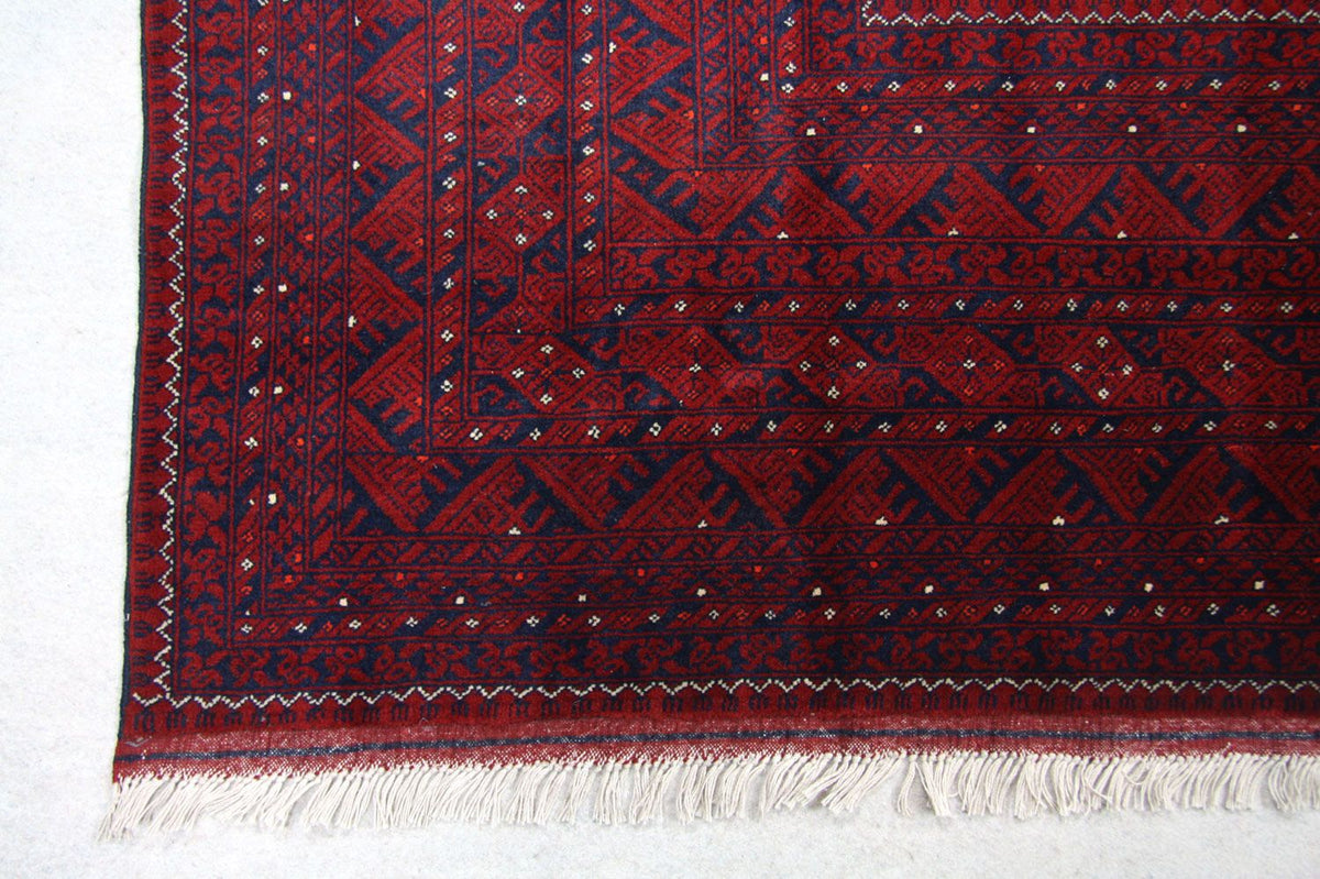 Tappeto afgano - Bukhara - 334 x 247 cm - rosso