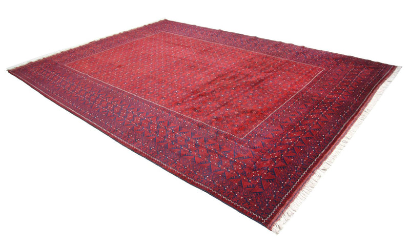 Tappeto afgano - Bukhara - 334 x 247 cm - rosso