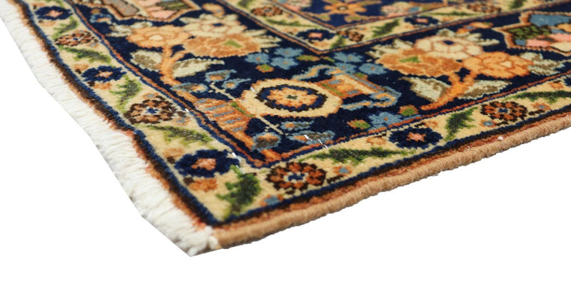 Tappeto Persero - Tabriz - 186 x 133 cm - blu