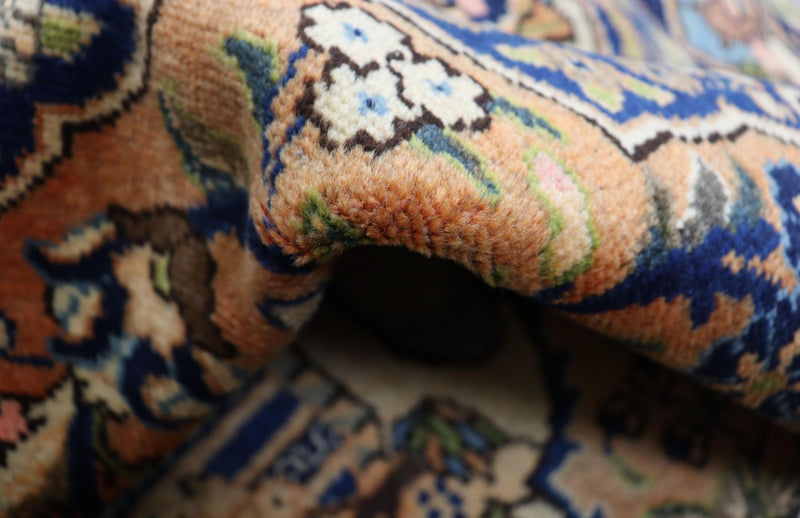 Tappeto Persero - Tabriz - 186 x 133 cm - blu