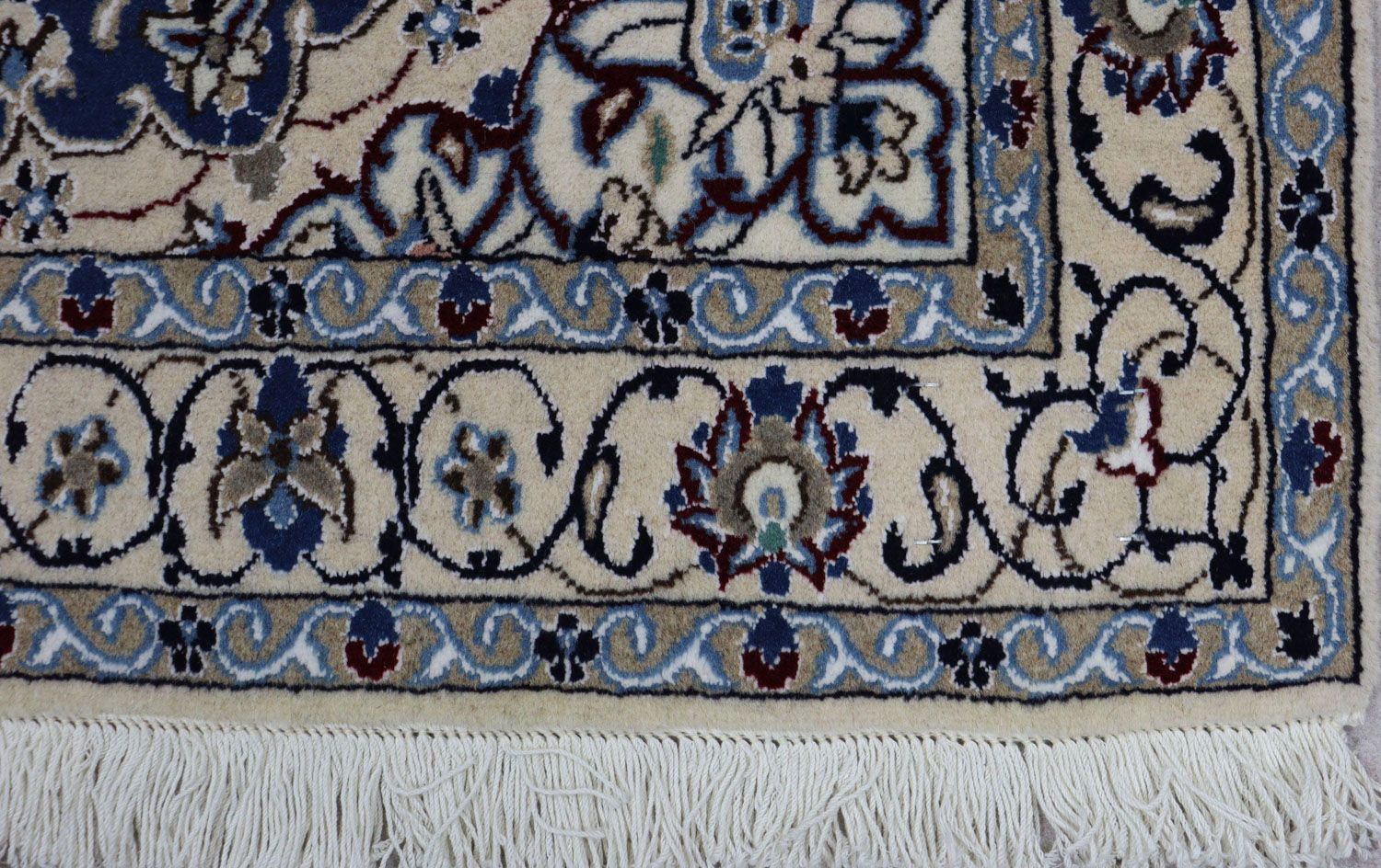 Tappeto corsia Tappeto Persero - Nain - Reale - 180 x 106 cm - blu scuro