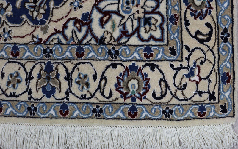 Tappeto corsia Tappeto Persero - Nain - Reale - 180 x 106 cm - blu scuro