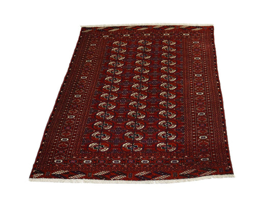 Tappeto afgano - Bukhara - 180 x 123 cm - rosso