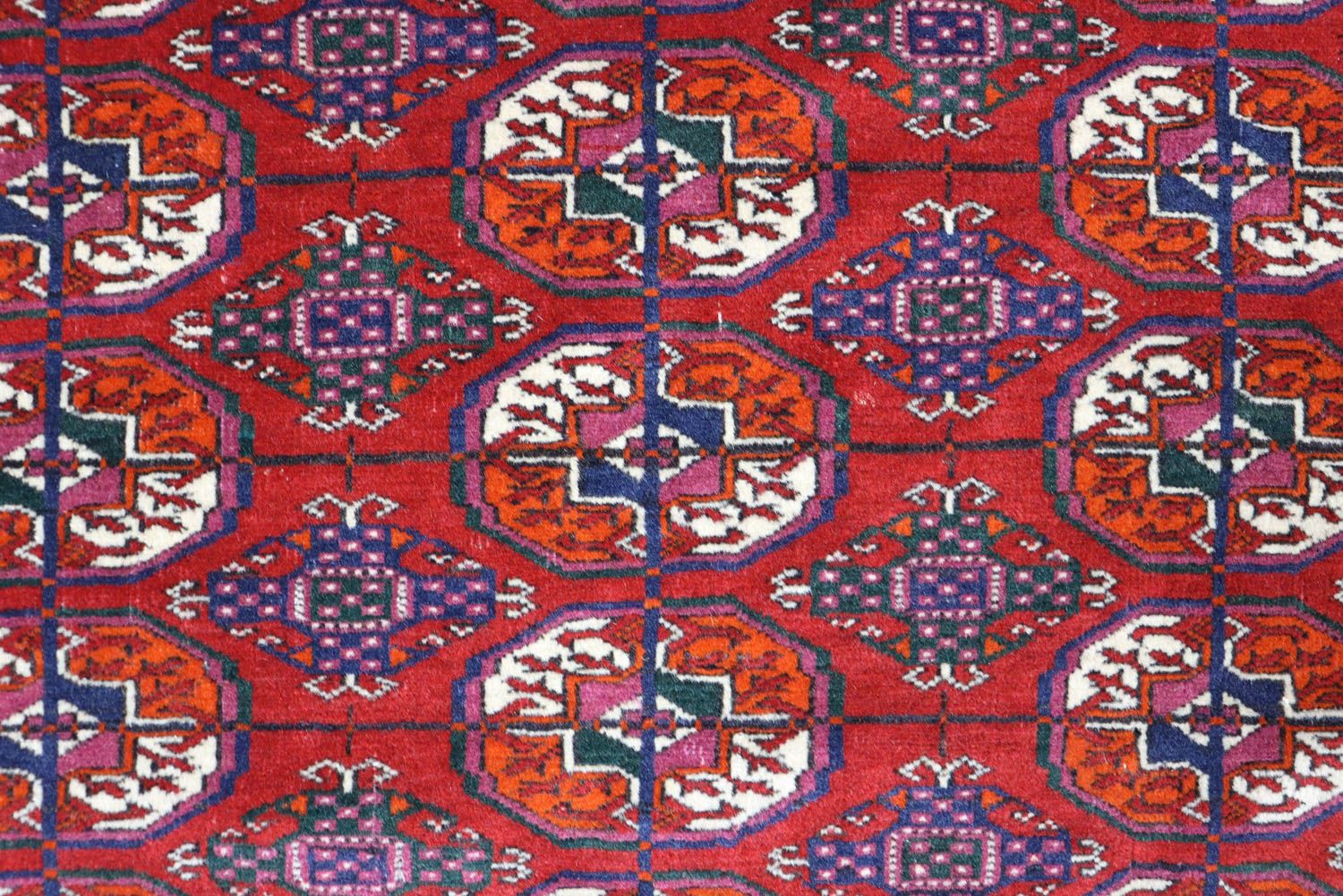 Tappeto afgano - Bukhara - 180 x 123 cm - rosso