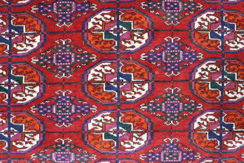 Tappeto afgano - Bukhara - 180 x 123 cm - rosso