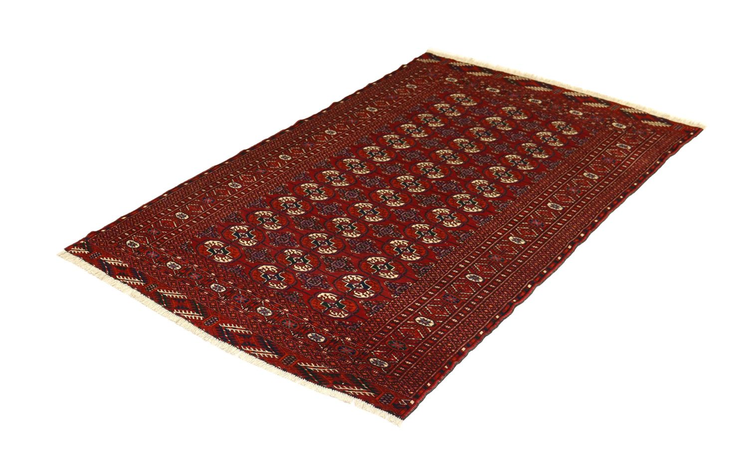 Tappeto afgano - Bukhara - 180 x 123 cm - rosso