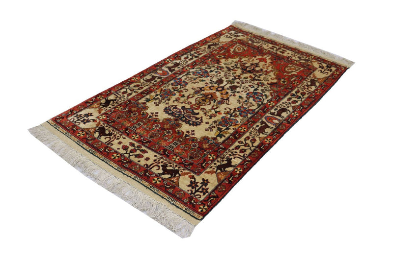 Tappeto afgano - 197 x 113 cm - beige