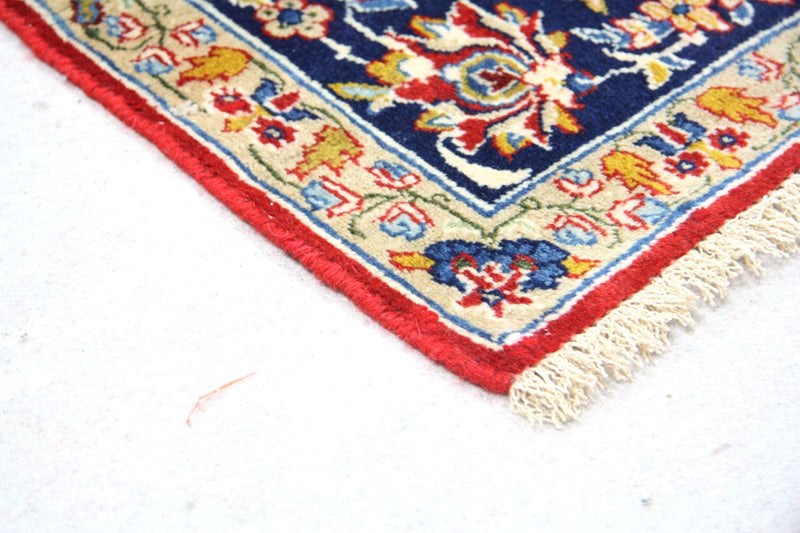 Tappeto Persero - Isfahan - Premio - 91 x 67 cm - blu