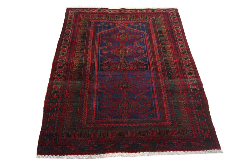 Tappeto Belutsch - 151 x 107 cm - blu