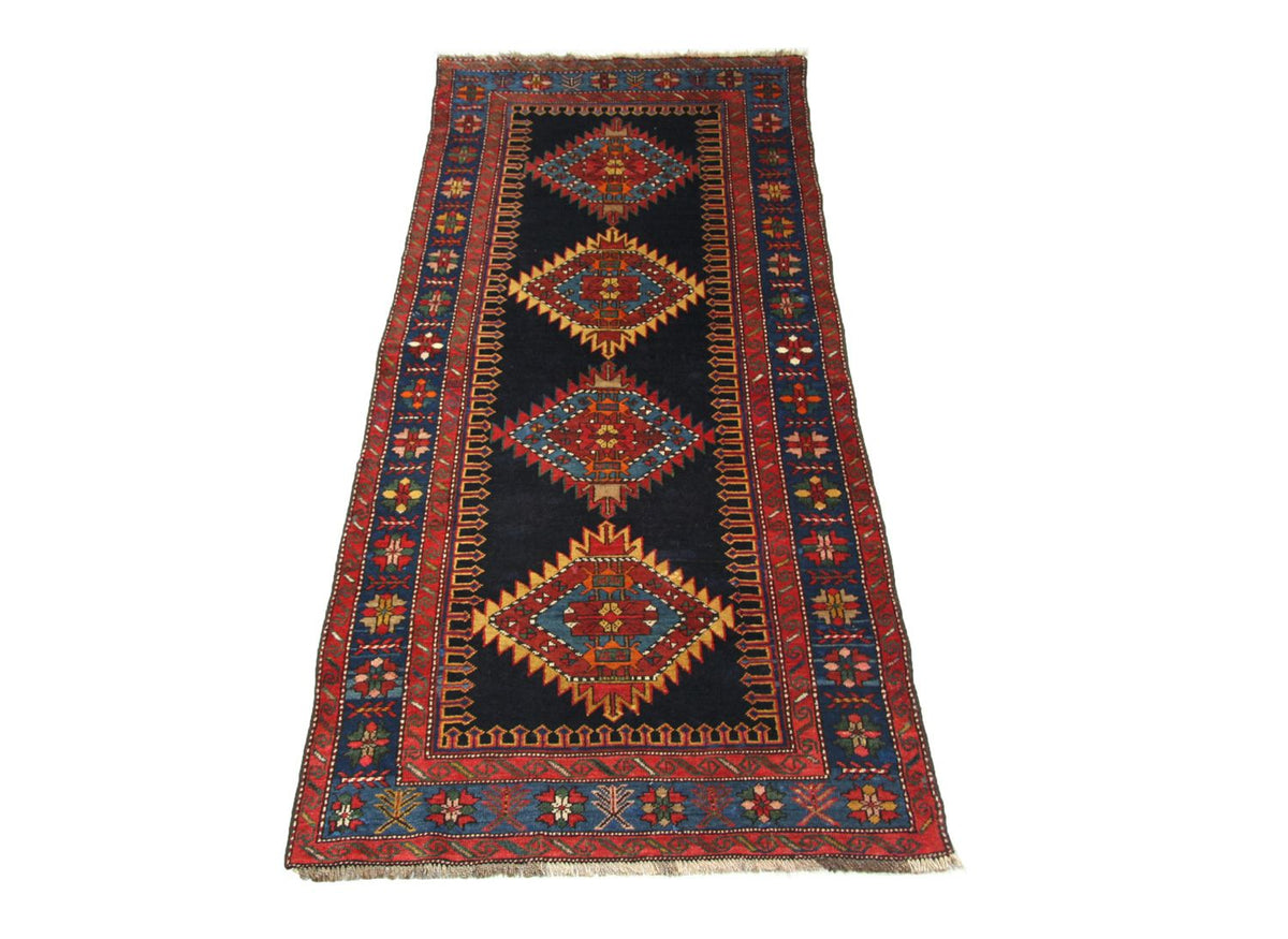 Tappeto corsia Tappeto Ziegler - Kazak - 268 x 110 cm - blu