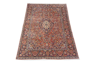 Tappeto Persero - Keshan - 212 x 130 cm - marrone