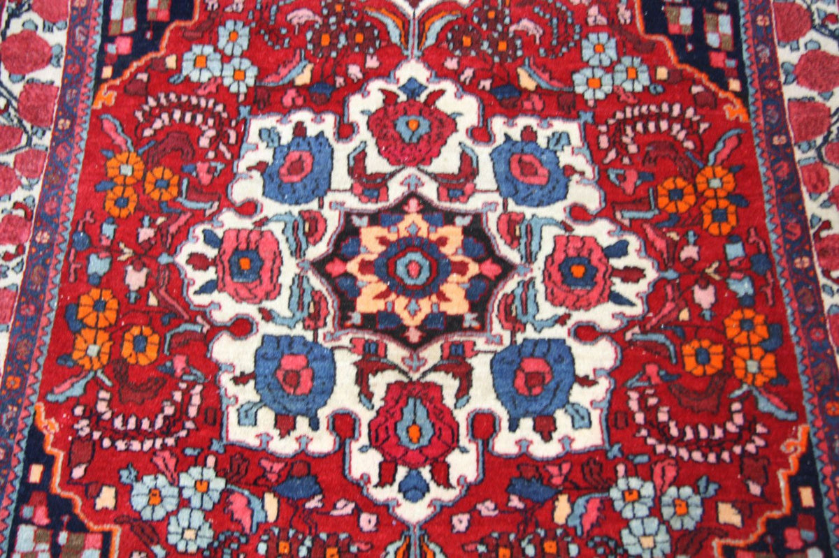 Tappeto Persero - Bidjar - 160 x 110 cm - rosso