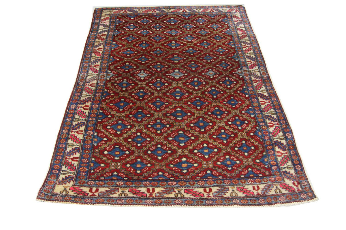 Tappeto afgano - Bukhara - 202 x 123 cm - blu
