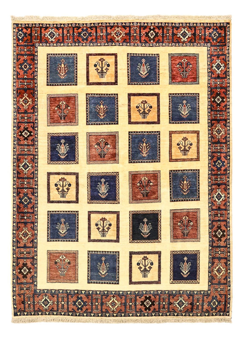 Tappeto Gabbeh - Kashkuli Persero - Reale - 205 x 152 cm - multicolore