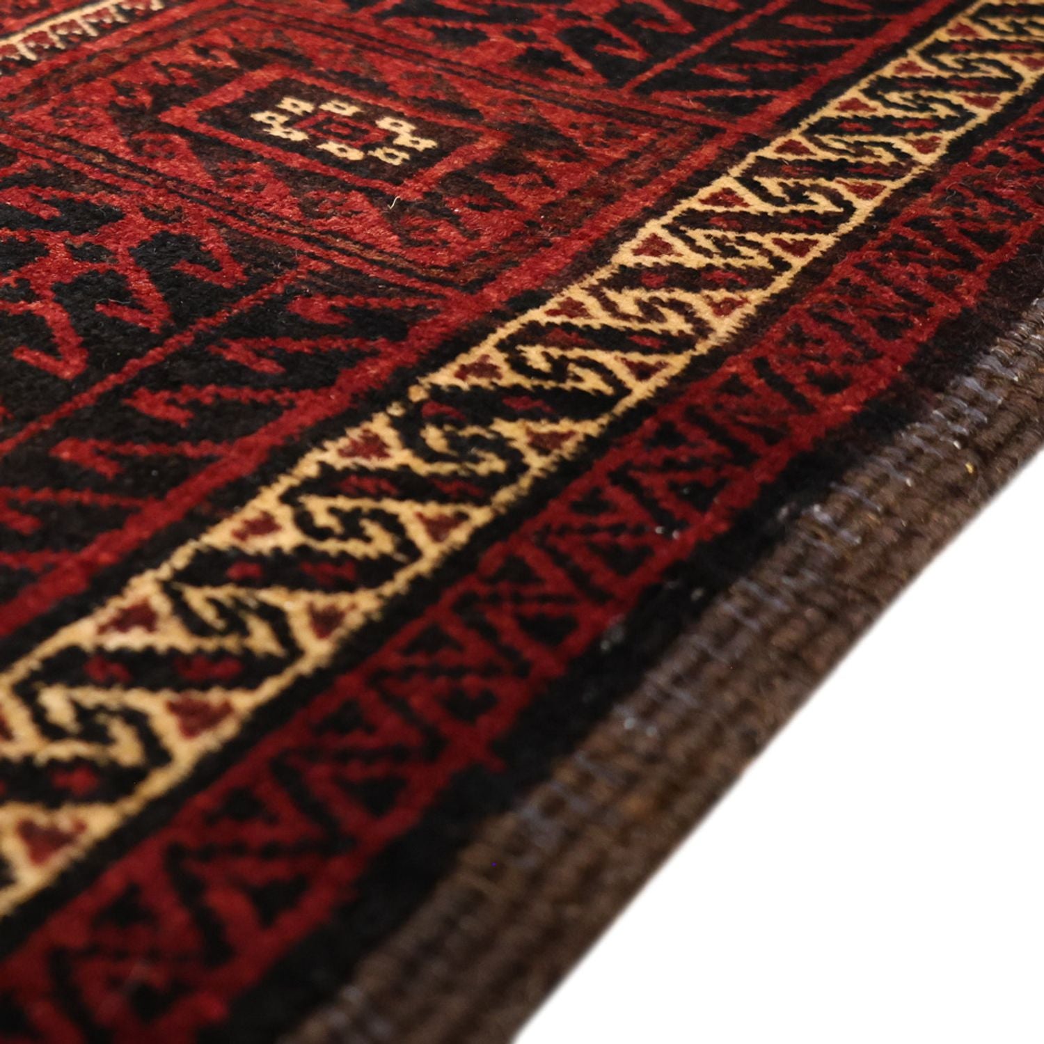 Tappeto corsia Tappeto Belutsch - 203 x 101 cm - rosso scuro