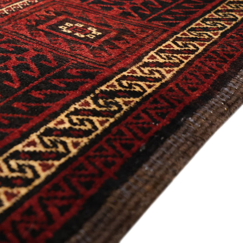 Tappeto corsia Tappeto Belutsch - 203 x 101 cm - rosso scuro