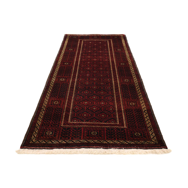 Tappeto corsia Tappeto Belutsch - 203 x 101 cm - rosso scuro