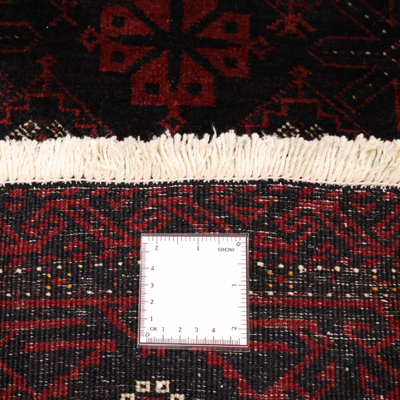 Tappeto corsia Tappeto Belutsch - 193 x 104 cm - rosso scuro