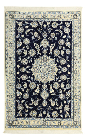 Tappeto Persero - Nain - Reale - Reale - 136 x 89 cm - blu scuro