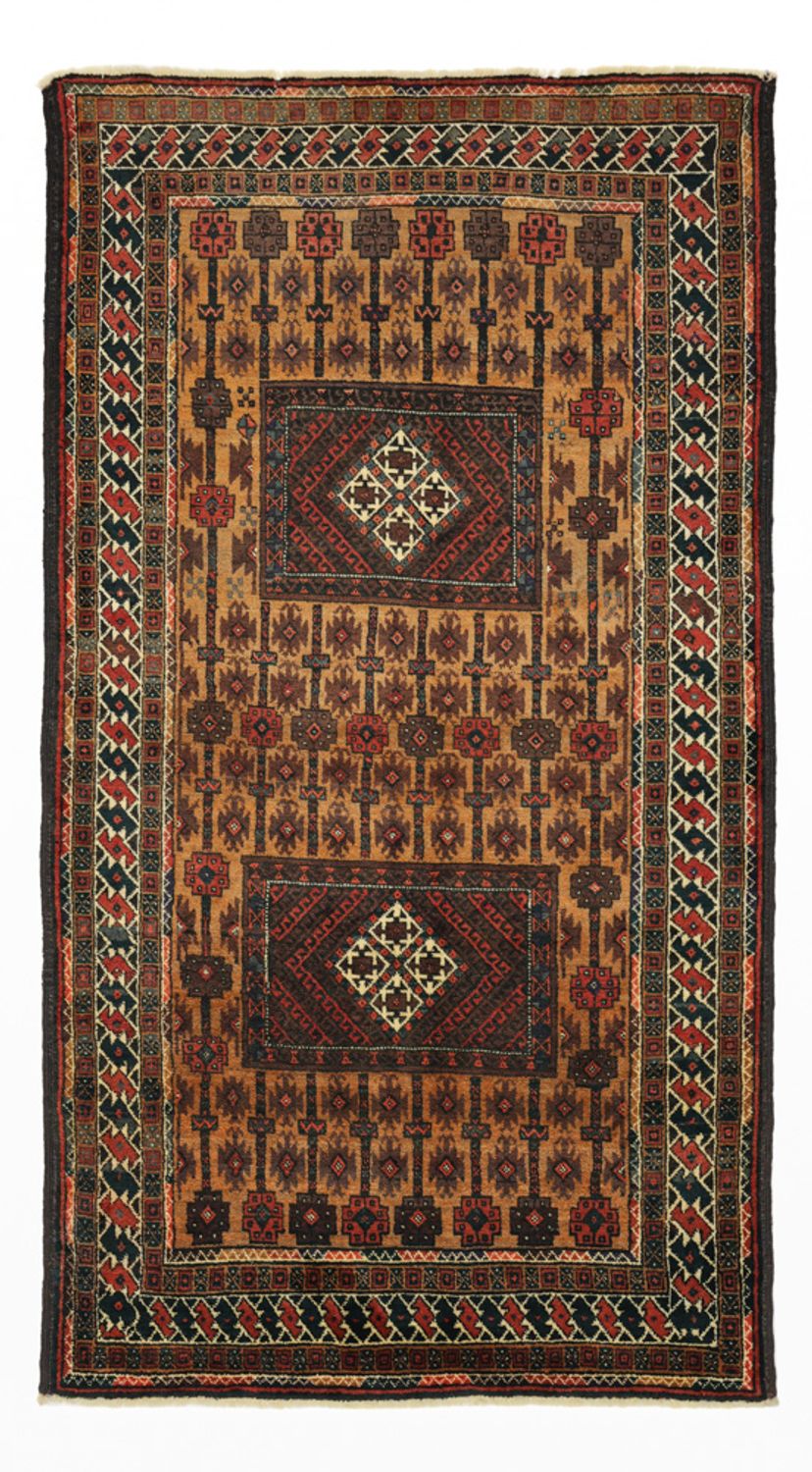 Tappeto corsia Tappeto Belutsch - 230 x 120 cm - marrone