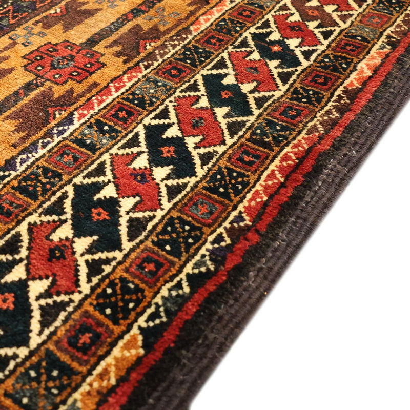 Tappeto corsia Tappeto Belutsch - 230 x 120 cm - marrone